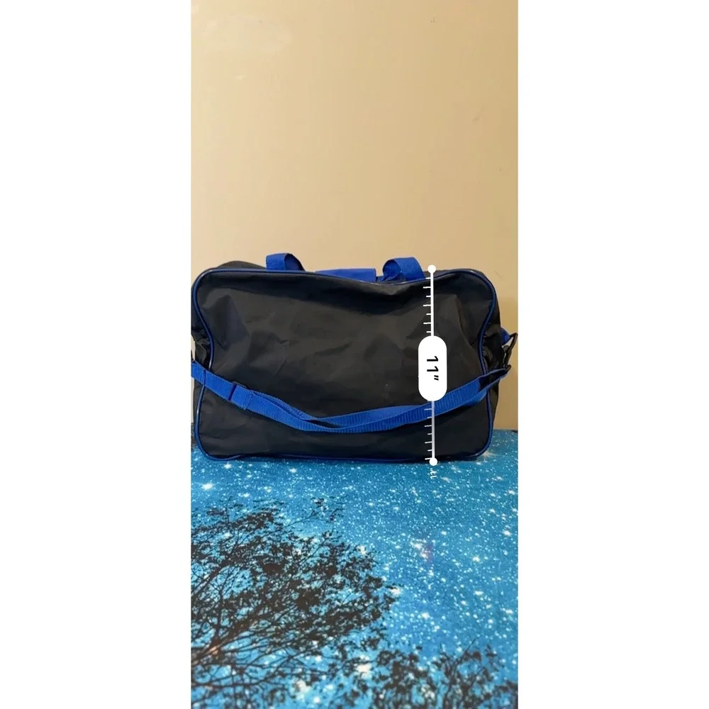 Vintage 1993 Mighty Morphin Power Rangers Duffel Bag Blue Pink Black Rangers